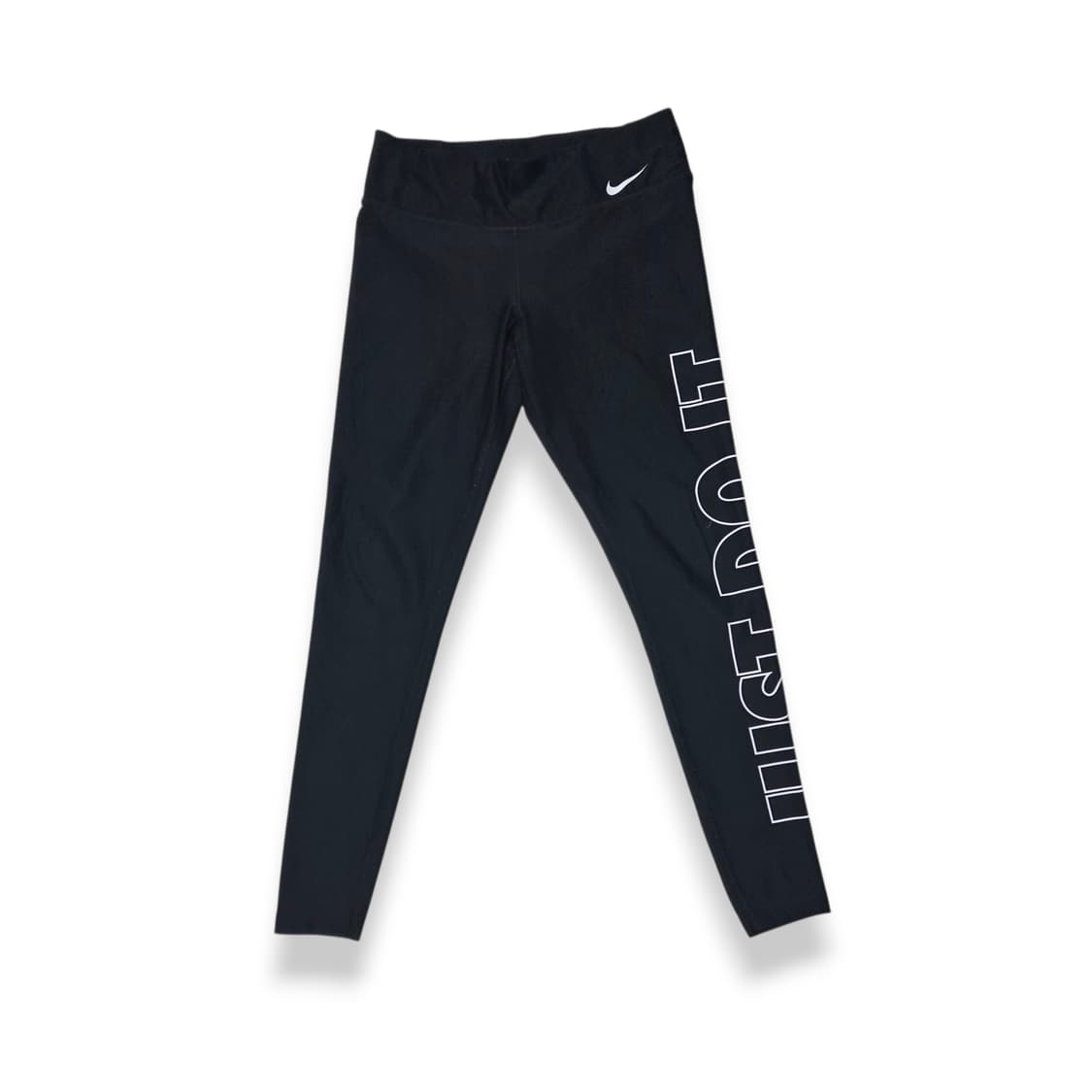 나이키 우먼스 파워타이트 폴리 Just Do It 블랙 레깅스 상품이미지1
