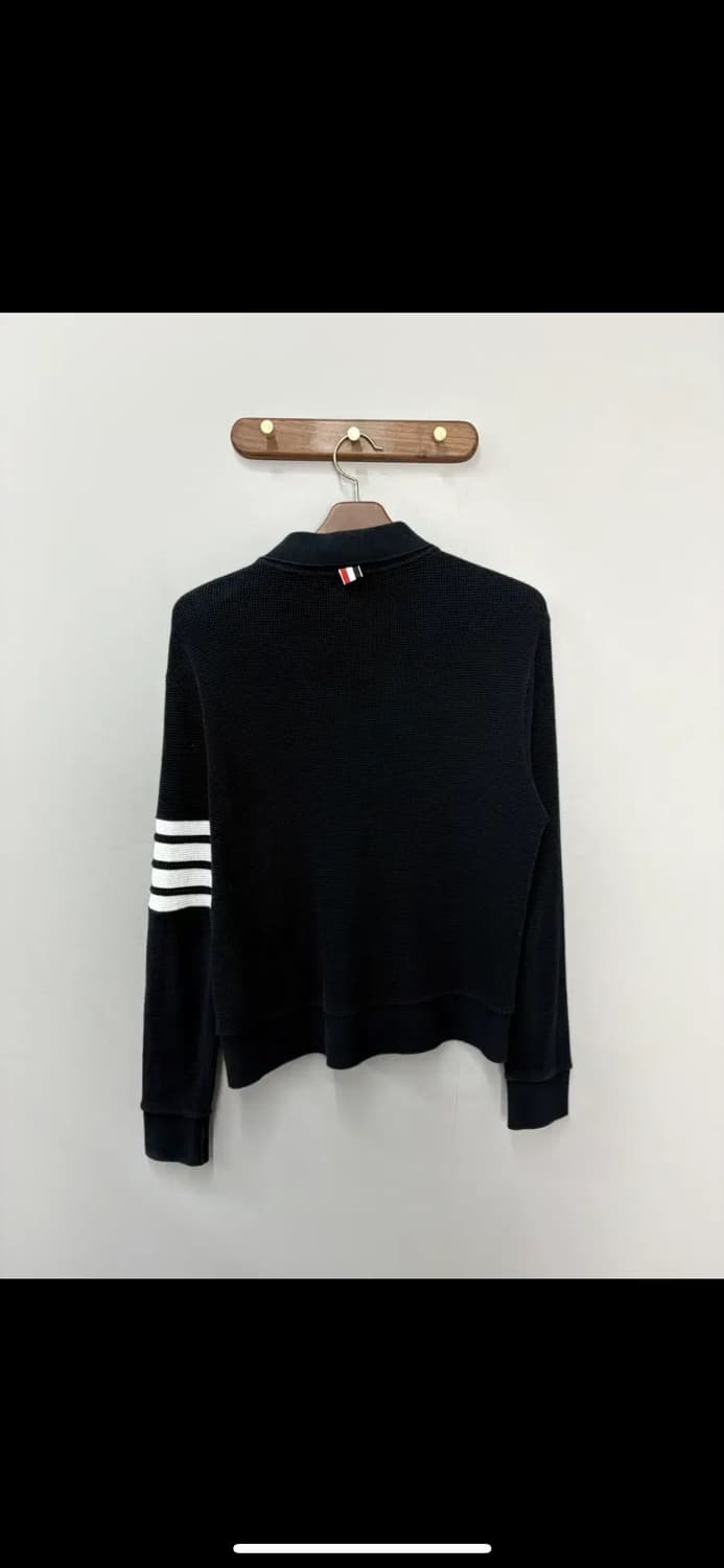 톰브라운 4바 와플 폴로 니트 카라티 H2315 상품이미지5