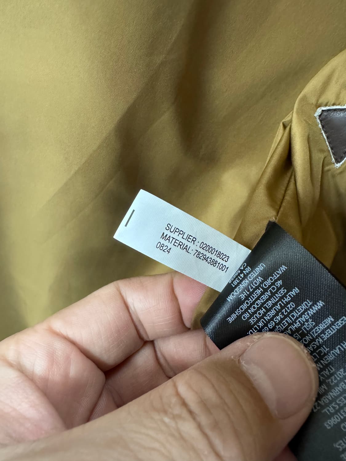 더블알엘 패딩 조끼 / L 상품이미지8