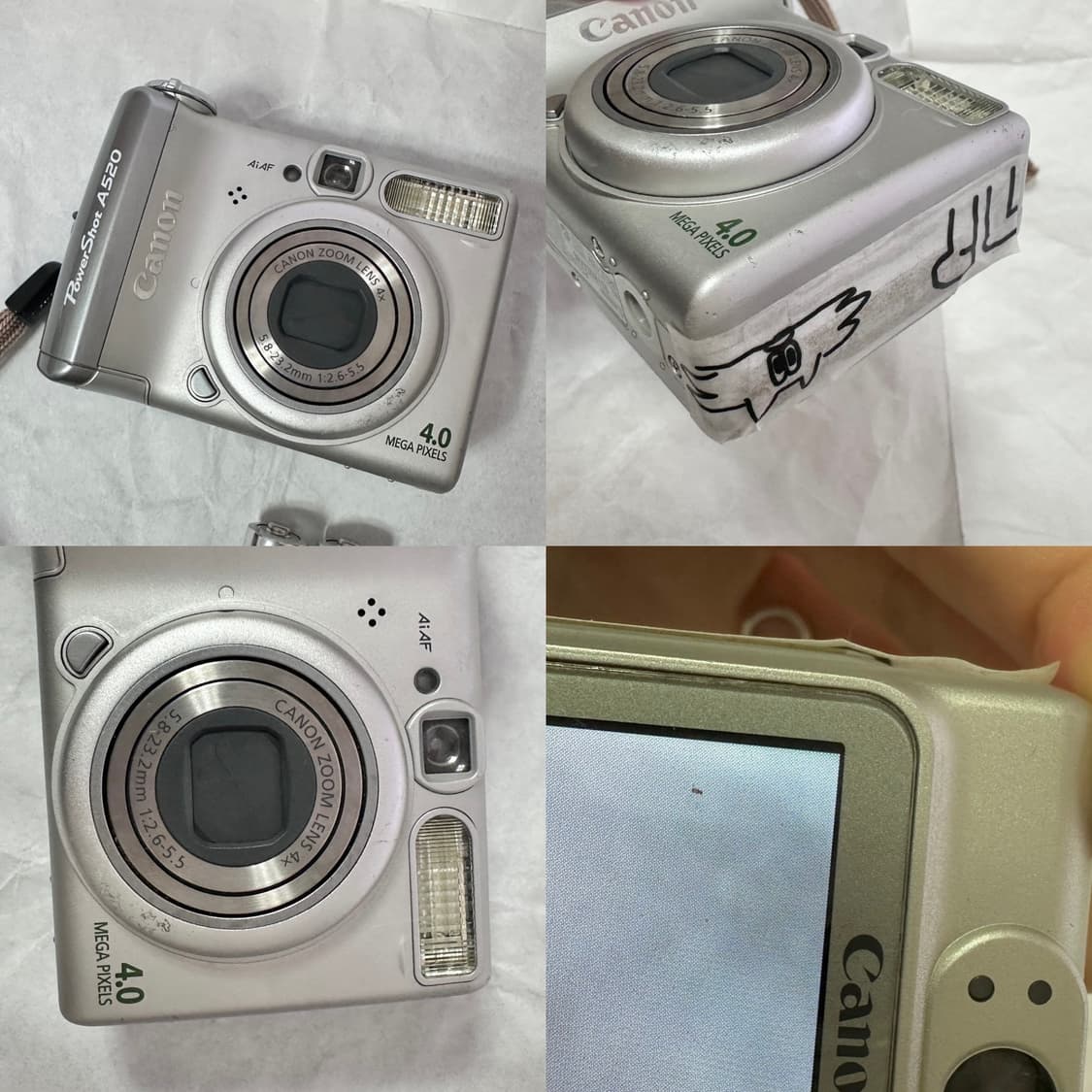 캐논 파워샷 a520 빈티지디카 canon powershot 상품이미지8