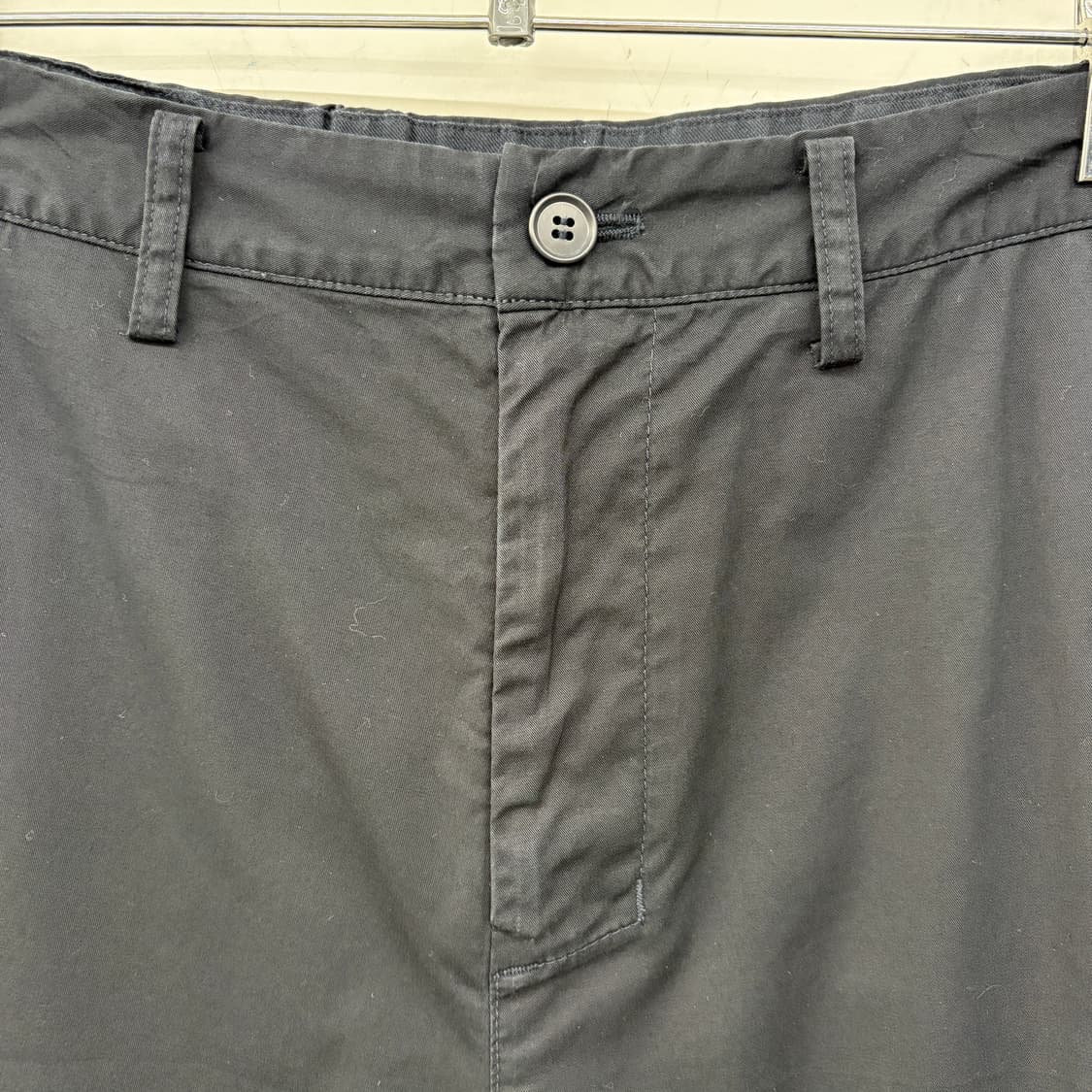 이세이미야케 검정색 와이드 팬츠 29in 상품이미지2