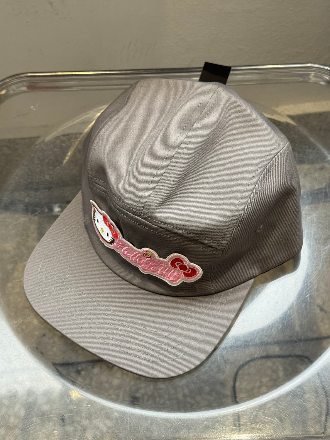 Hello Kitty gray ball cap 상품이미지1