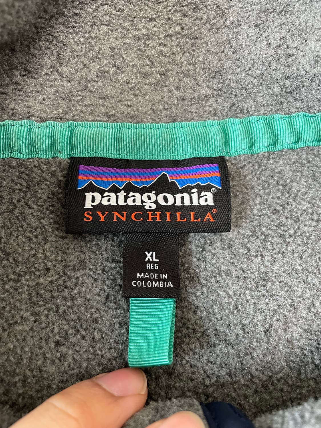 Patagonia synchilla 빈티지 신칠라 그레이 상품이미지4