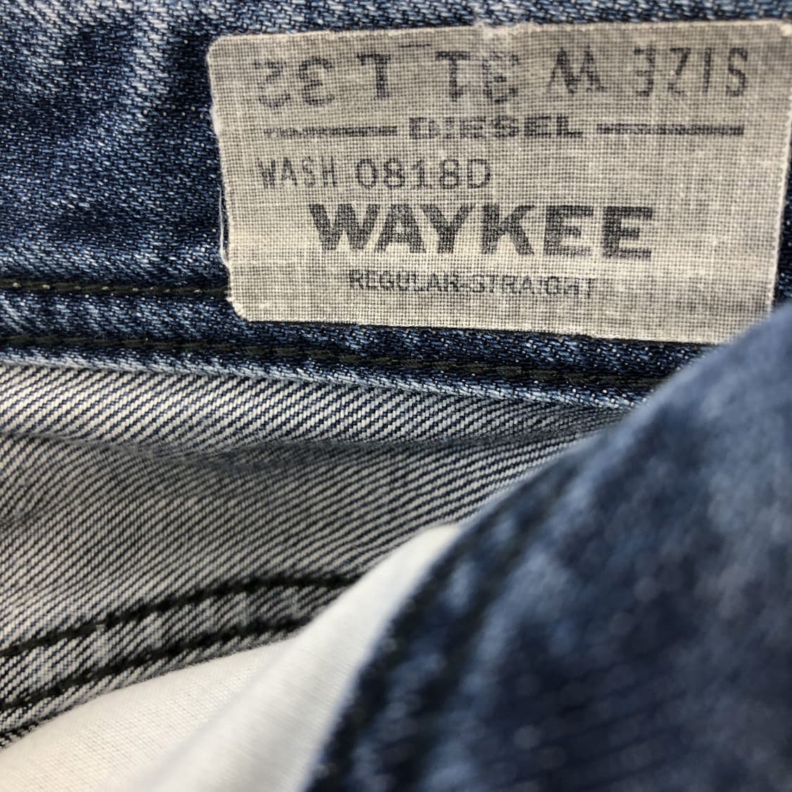 디젤 (국내판) WAYKEE 청바지 31 인치 소가죽패치  상품이미지6