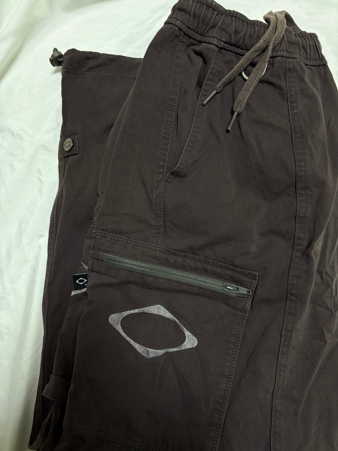 미스치프 드로우스트링 팬츠 퍼플브라운 M 상품이미지2