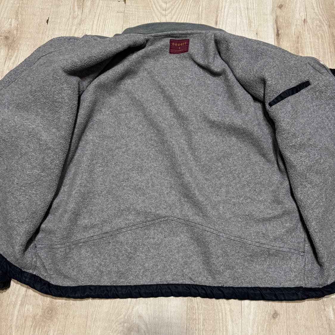 DEZERT+ 80s MA-1 나일론 블루종 (레드라벨) 상품이미지4