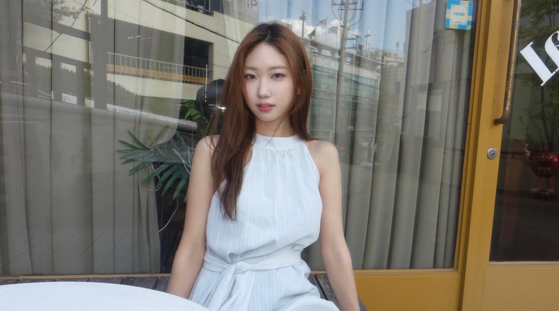 홀터 원피스 (스카프 포함) 상품이미지1