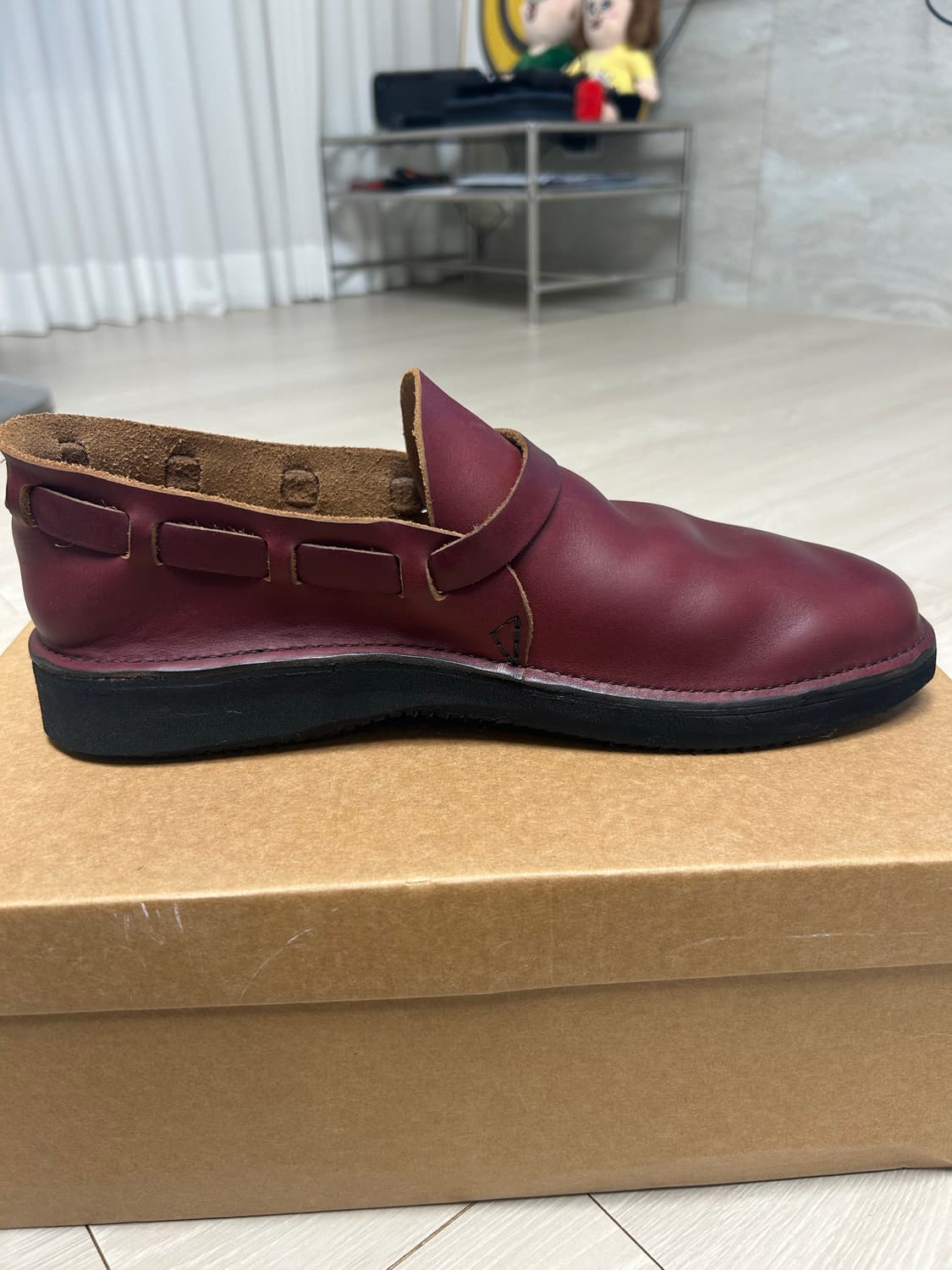 오로라 미들잉글리쉬 버건디 9.5D 상품이미지6