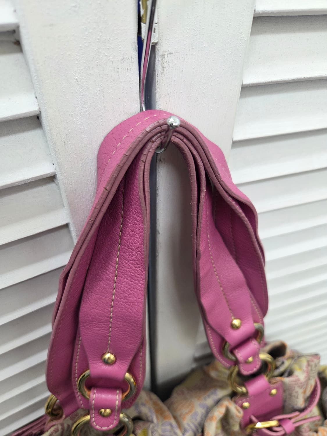 미쏘니 스포츠 자카드 토트백 상품이미지6