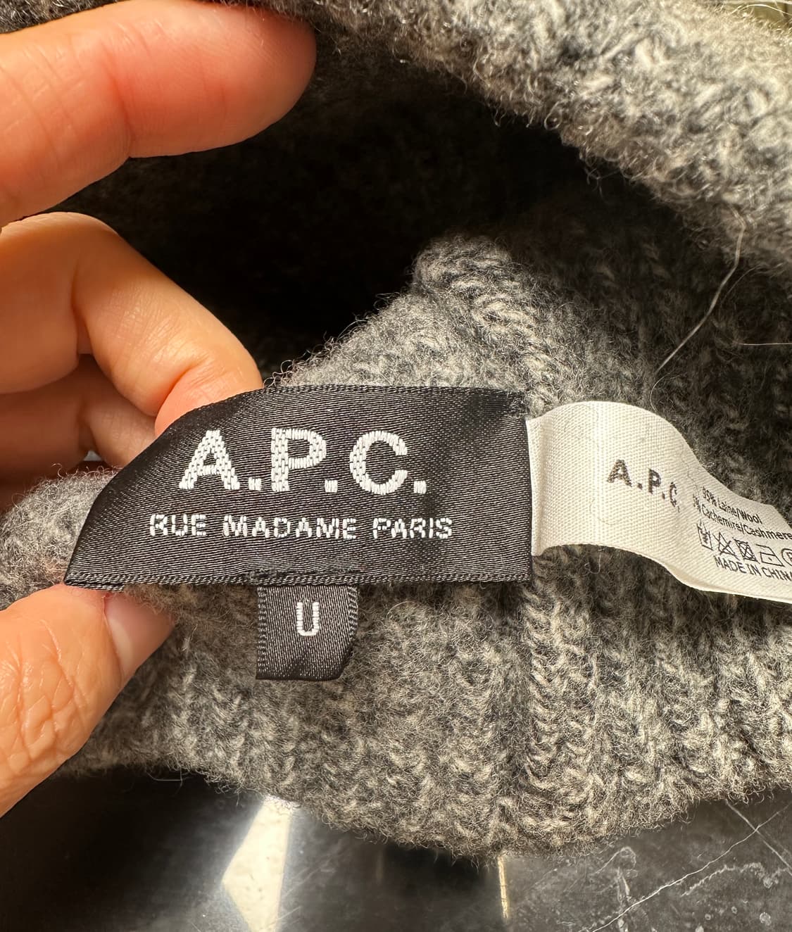 A.P.C. 울 캐시미어 비니 상품이미지3
