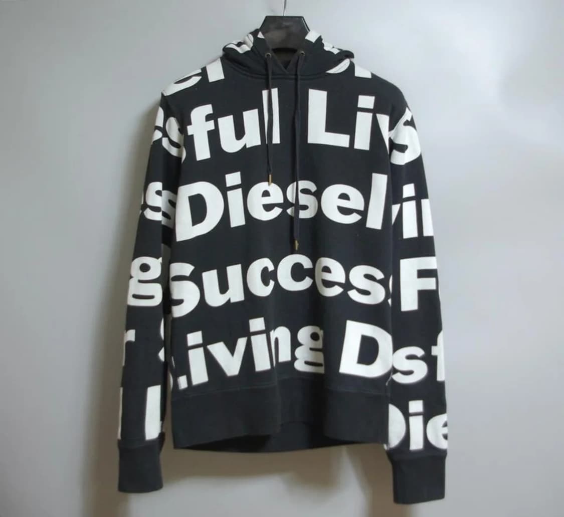 디젤 Successful Living  후드티셔츠 상품이미지2