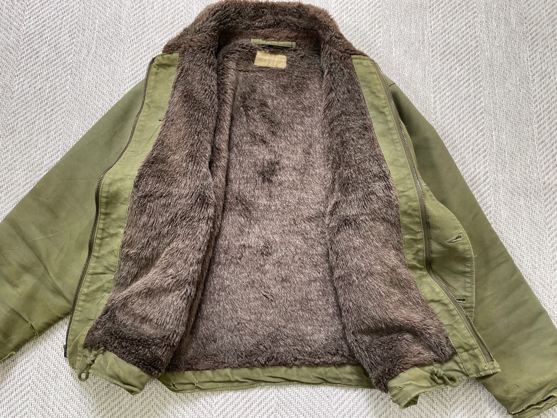 4~50s  og 미 해군 N-1 밀리터리 덱 자켓  상품이미지6