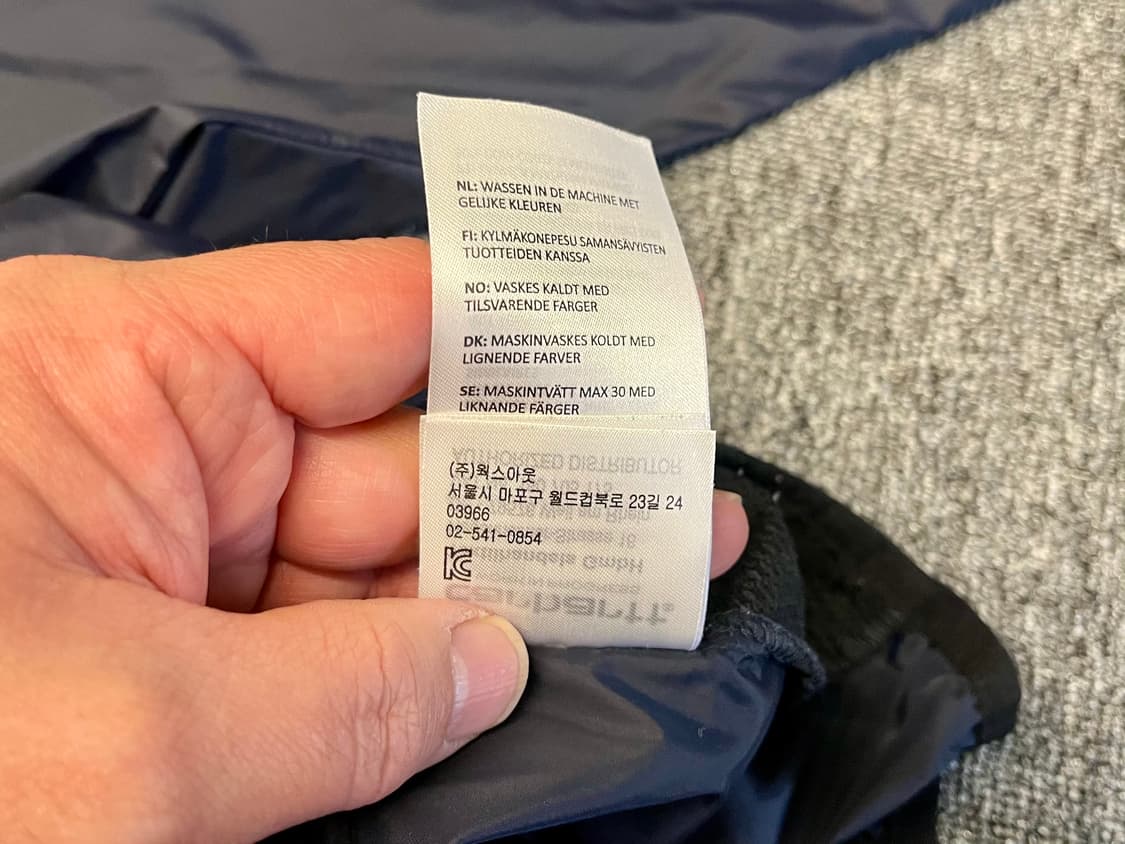 [105] 칼하트 WIP 네이비 바람막이 L  상품이미지7