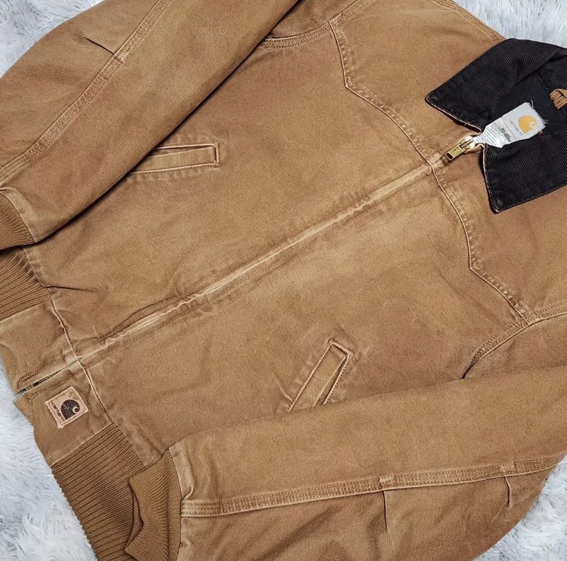 s 칼하트 구버전 J14 산타페 카라 워크 자켓 상품이미지3