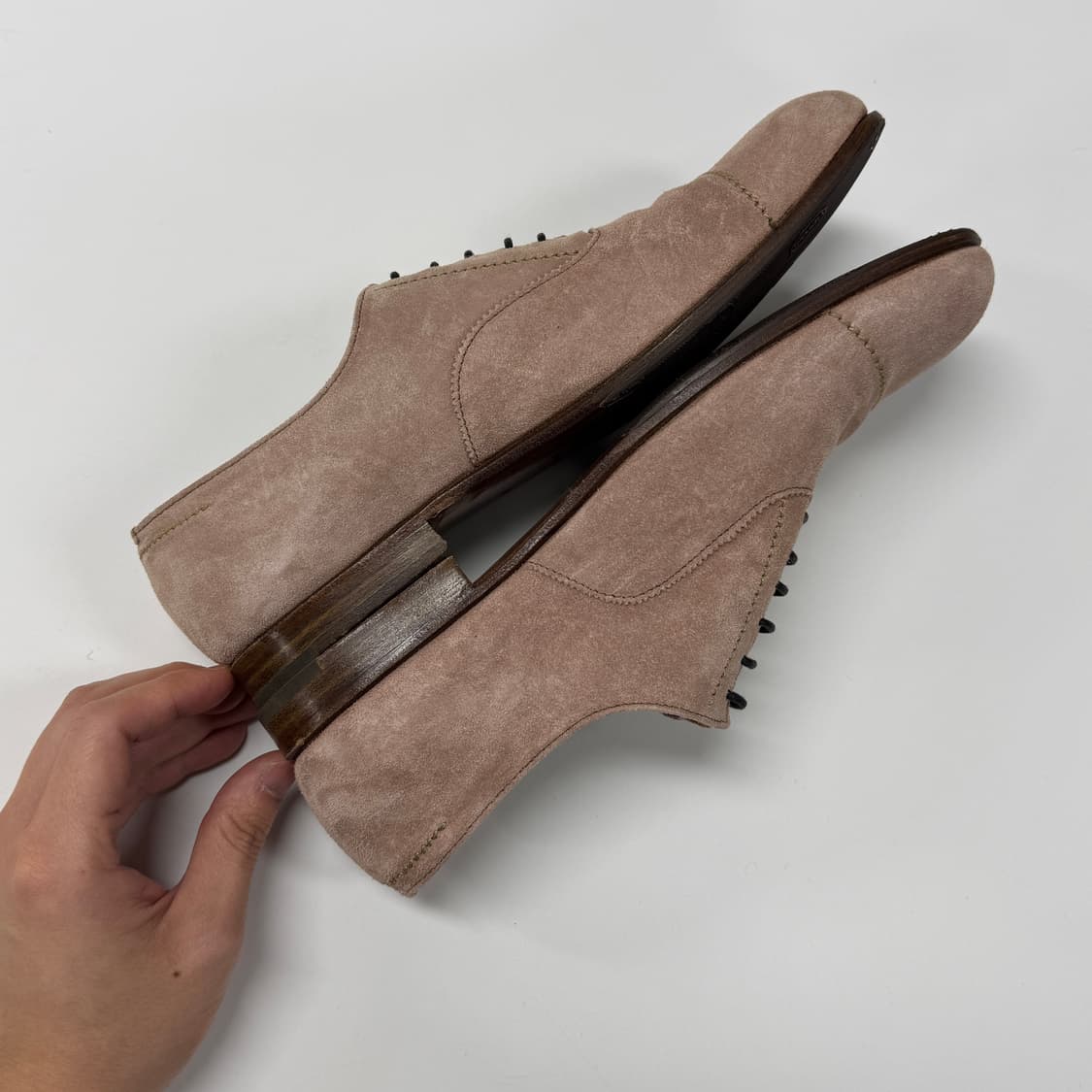 Margaret Howell suede cap toe shoes 상품이미지4