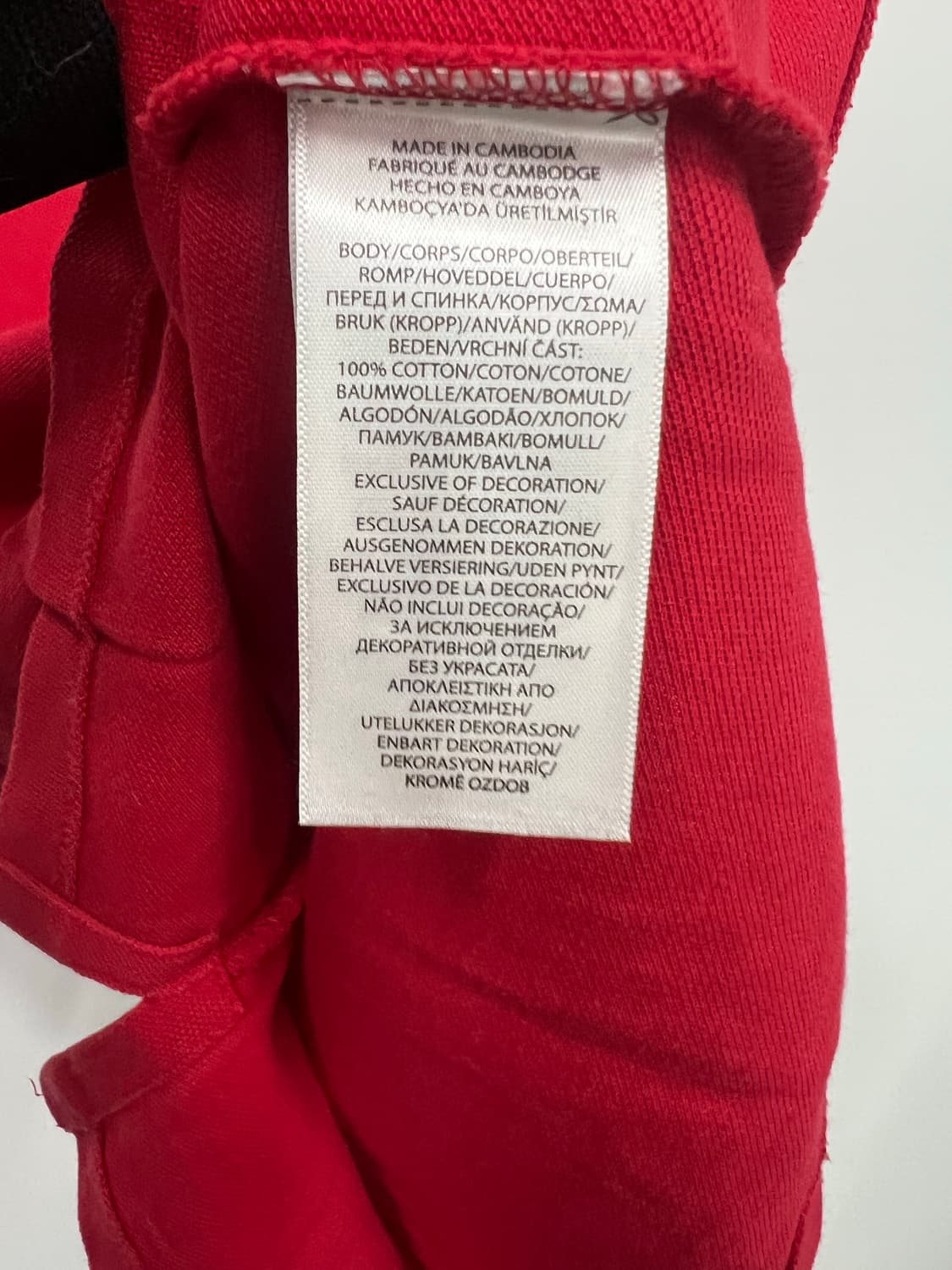 폴로 레드 반팔 상품이미지3