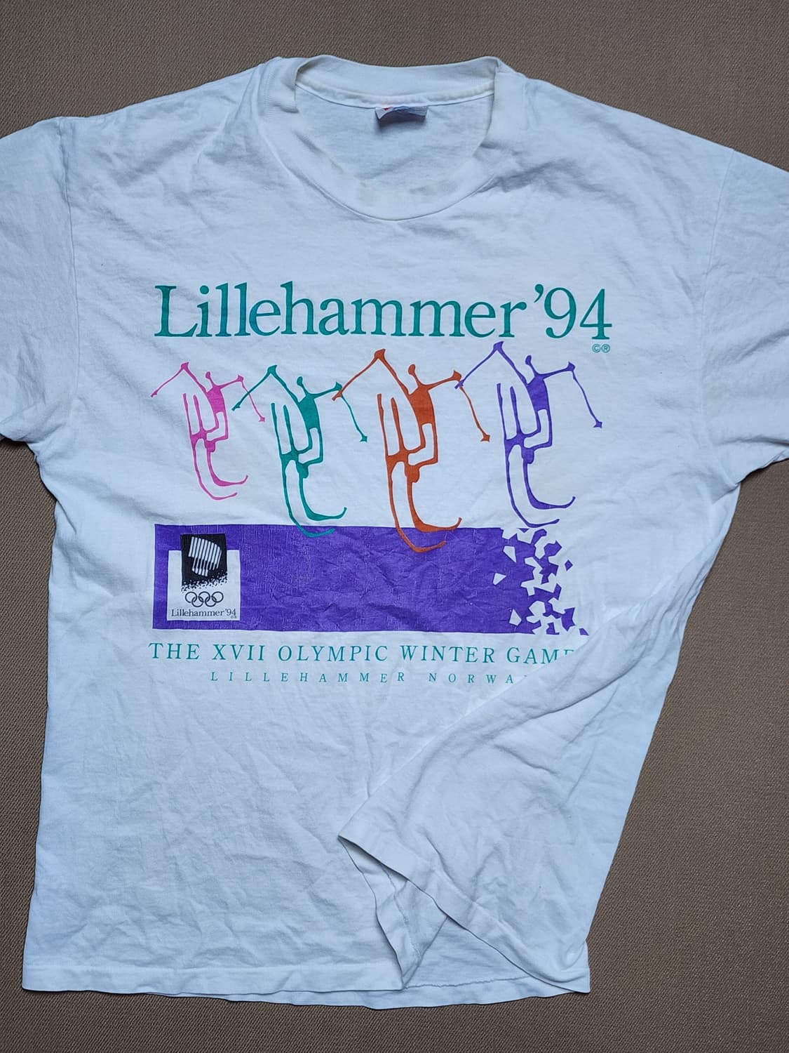 1994 Lillehammer Olympic Vintage T-shirt 상품이미지5