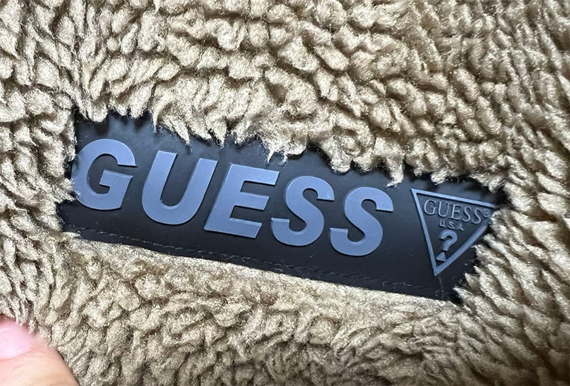 GUESS 게스 남자 후리스점퍼 뽀글이 캐주얼 L 100 상품이미지4