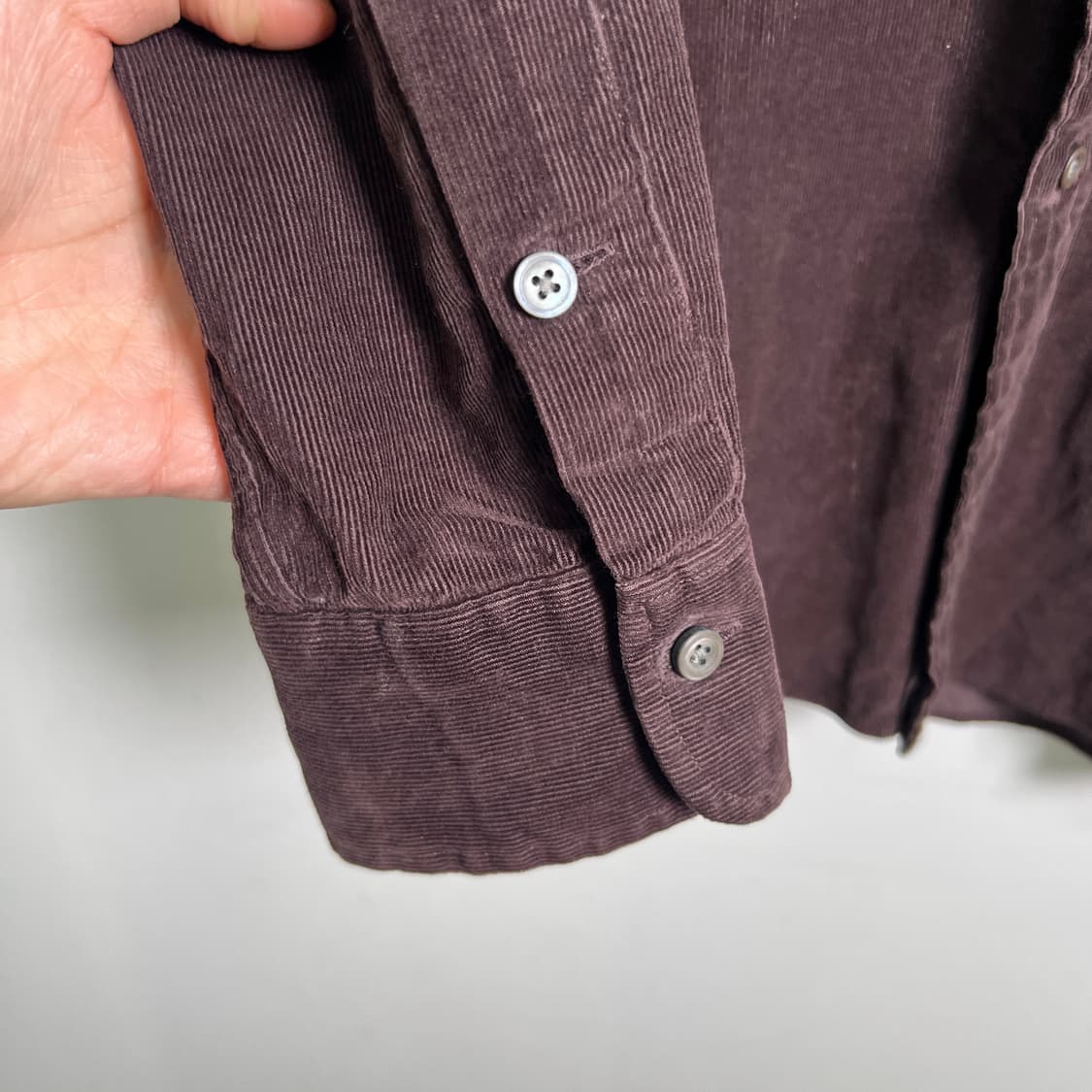폴로 랄프로렌 브라운 코듀로이 셔츠 S 상품이미지8