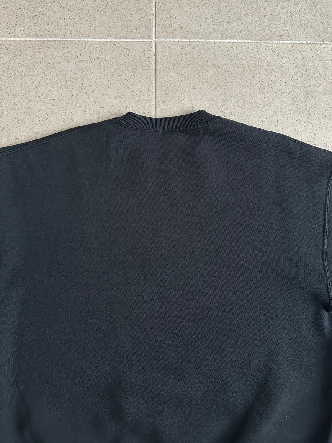 90s 빈티지 러셀 스웻셔츠 블랙 XL USA 상품이미지5