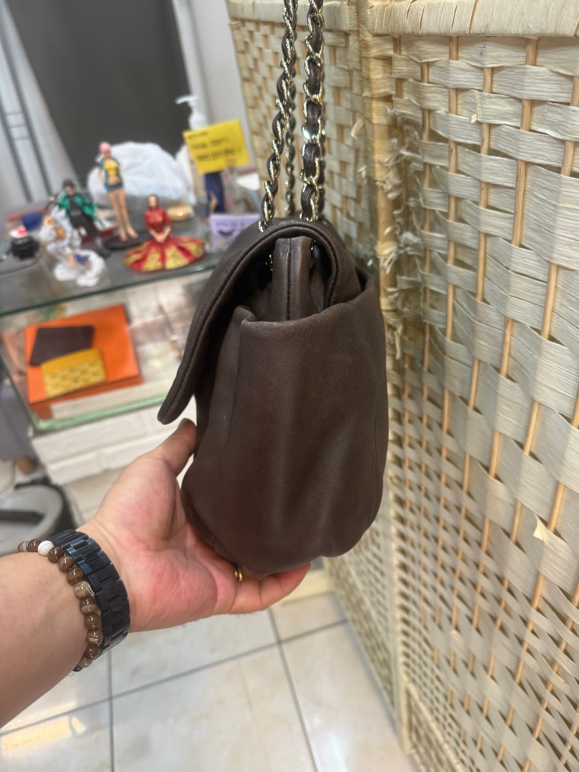 정품 샤넬 램스킨 체인백 팝니다 상품이미지3