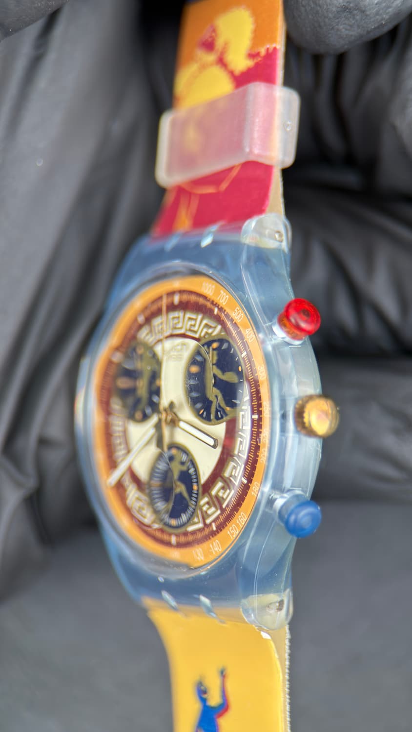 96년도 한정판 스와치 크로노그래프  상품이미지4