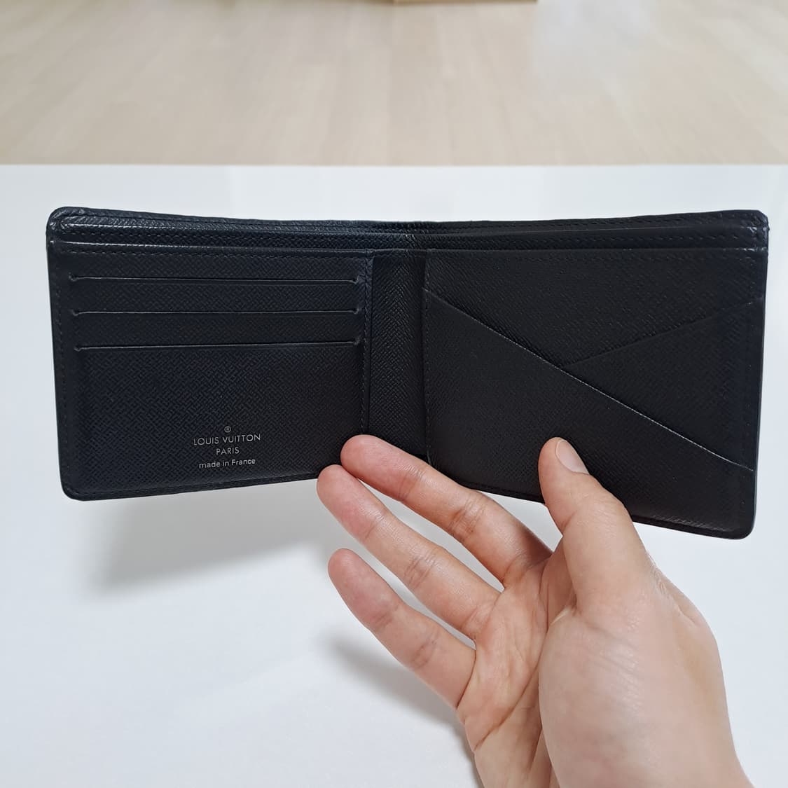 [100%/정품] 루이비통 모노그램 이클립스 멀티플 반지갑,루이비통지갑 상품이미지4