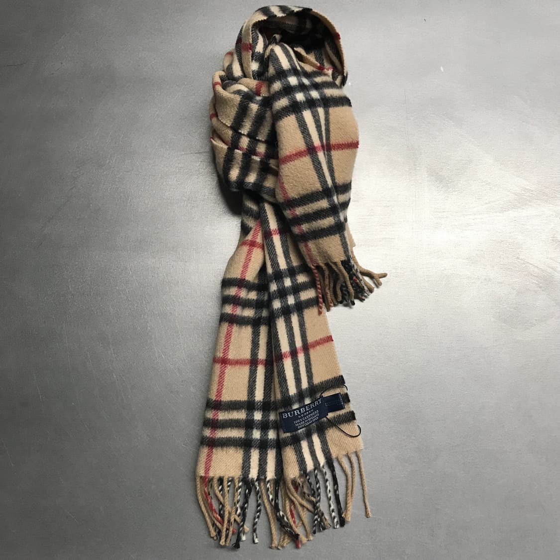 버버리 정품 캐시미어 머플러 베이지 상품이미지1