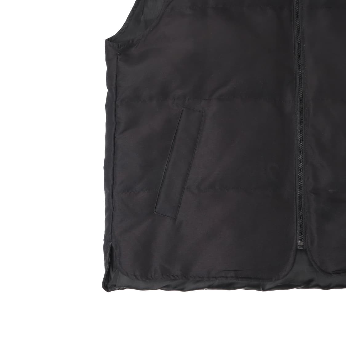 입생로랑 ysl 로고 블랙 덕다운 베스트 상품이미지3