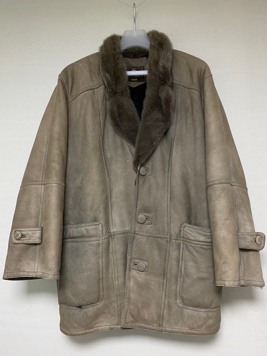 PIEL ESPANA 양가죽 양털 밍크 무스탕 상품이미지1