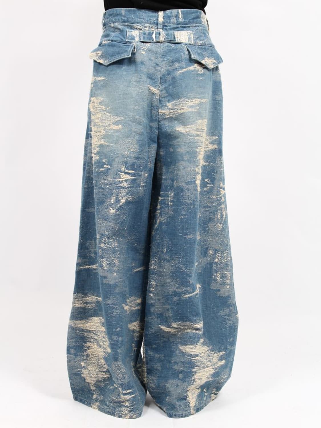 새상품 TAAKK 인디고 데님 와이드 슬랙스 3사이즈 상품이미지5