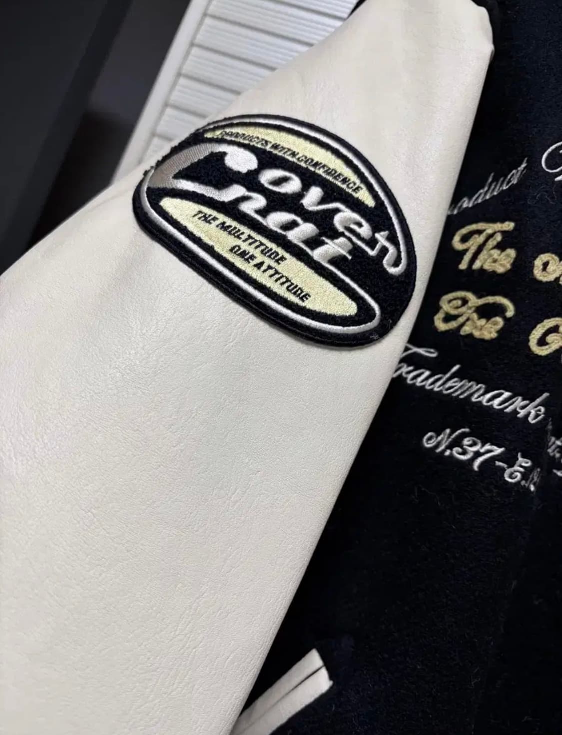 커버낫 24FW 컬리지 C 울 바시티 네이비 M 상품이미지4