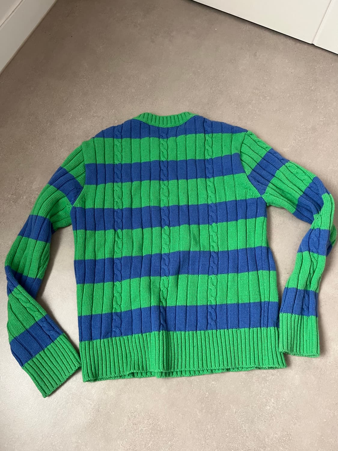 포니테일 밤부 스웨터 호크니 그린 상품이미지6