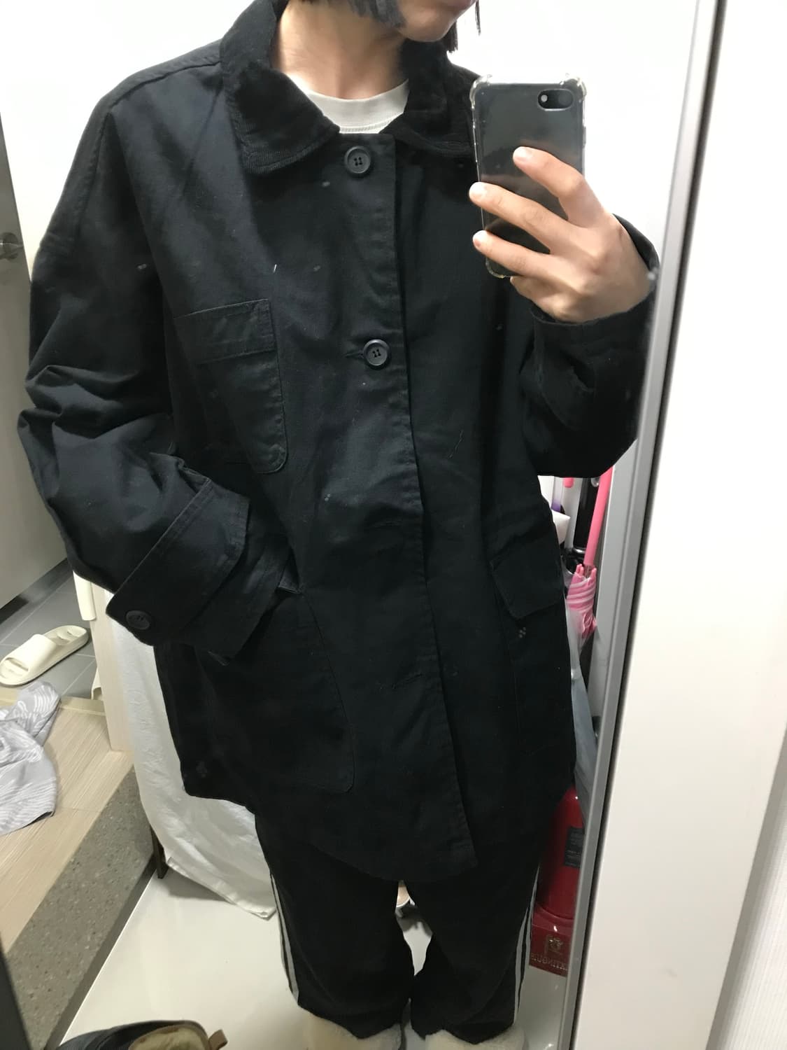 빈티지 하프 오버핏 워크자켓 상품이미지1