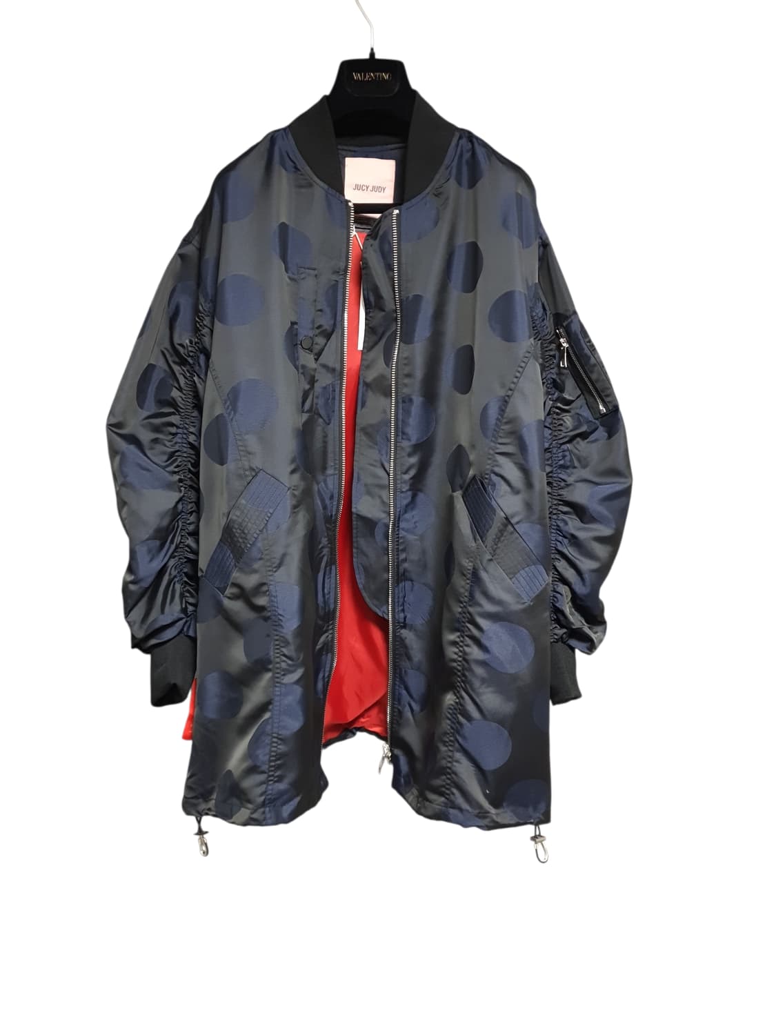 쥬시쥬디 보머  하프 스트링 집업 자켓 85 사이즈 xs~m 상품이미지1