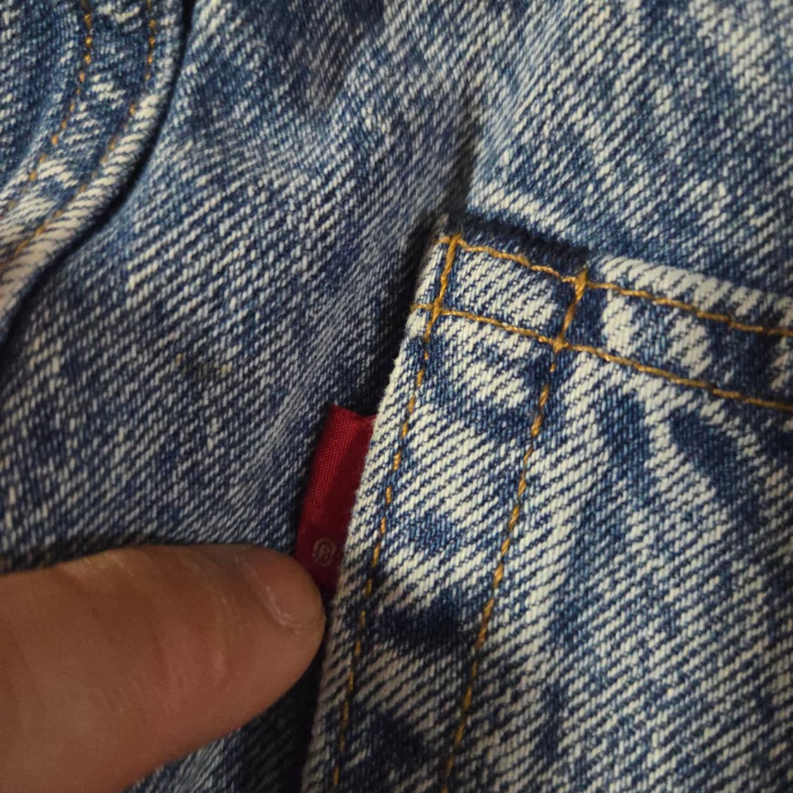 LVC 리바이스 512 리플렉티드 사이드라인 슬림 테이퍼드 데님 팬츠  상품이미지7