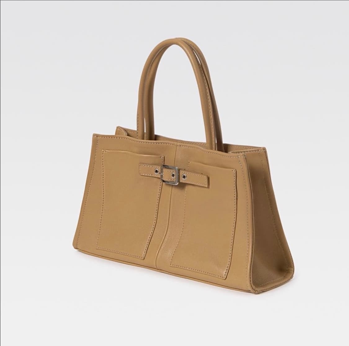 F/ 기마구아스 Mini 안나마리아 레더 백 카멜 상품이미지2