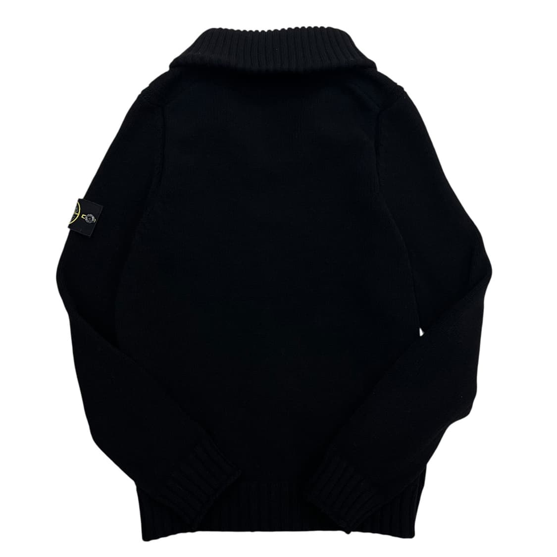 스톤 아일랜드 사이드와펜 블랙 니트집업 L 상품이미지4