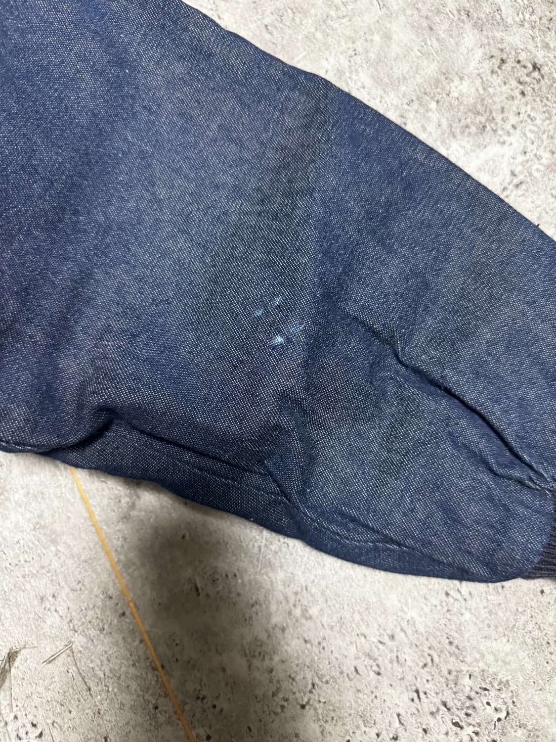 일본 빈티지 데님 자수 자켓 상품이미지6