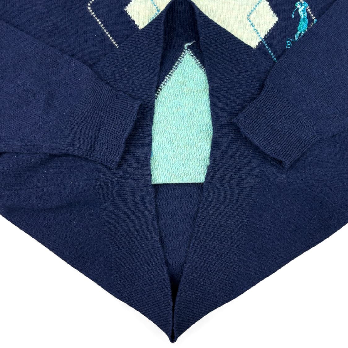 90's 버버리 램스울 스웨터 상품이미지5