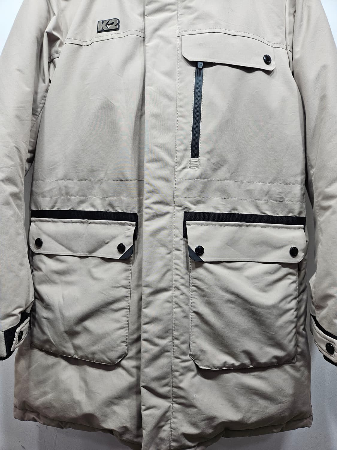 K2 구스다운 패딩 100 (후드털 없음) 상품이미지5