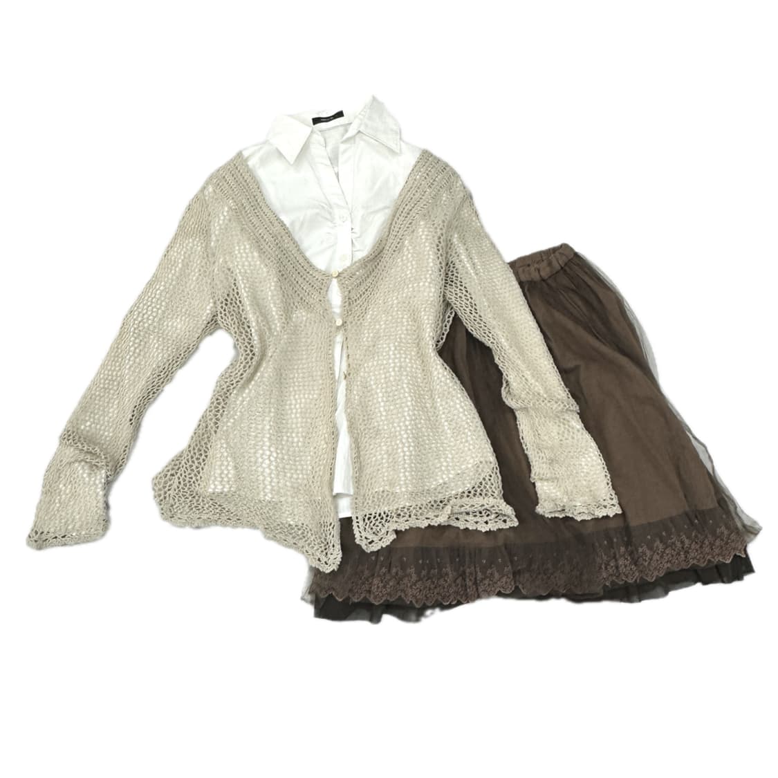 🥀쇼콜라의 마법사 코디세트 🥀고갸루 페어리 캐캐체 라떼갸루 레이스 상품이미지2