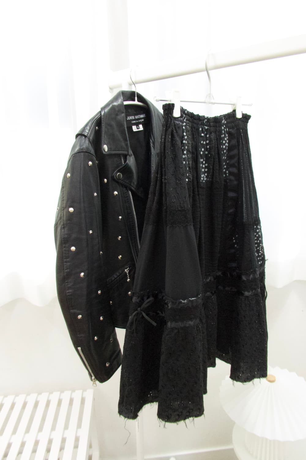 Gomme 고무 패치워크 스커트 상품이미지6