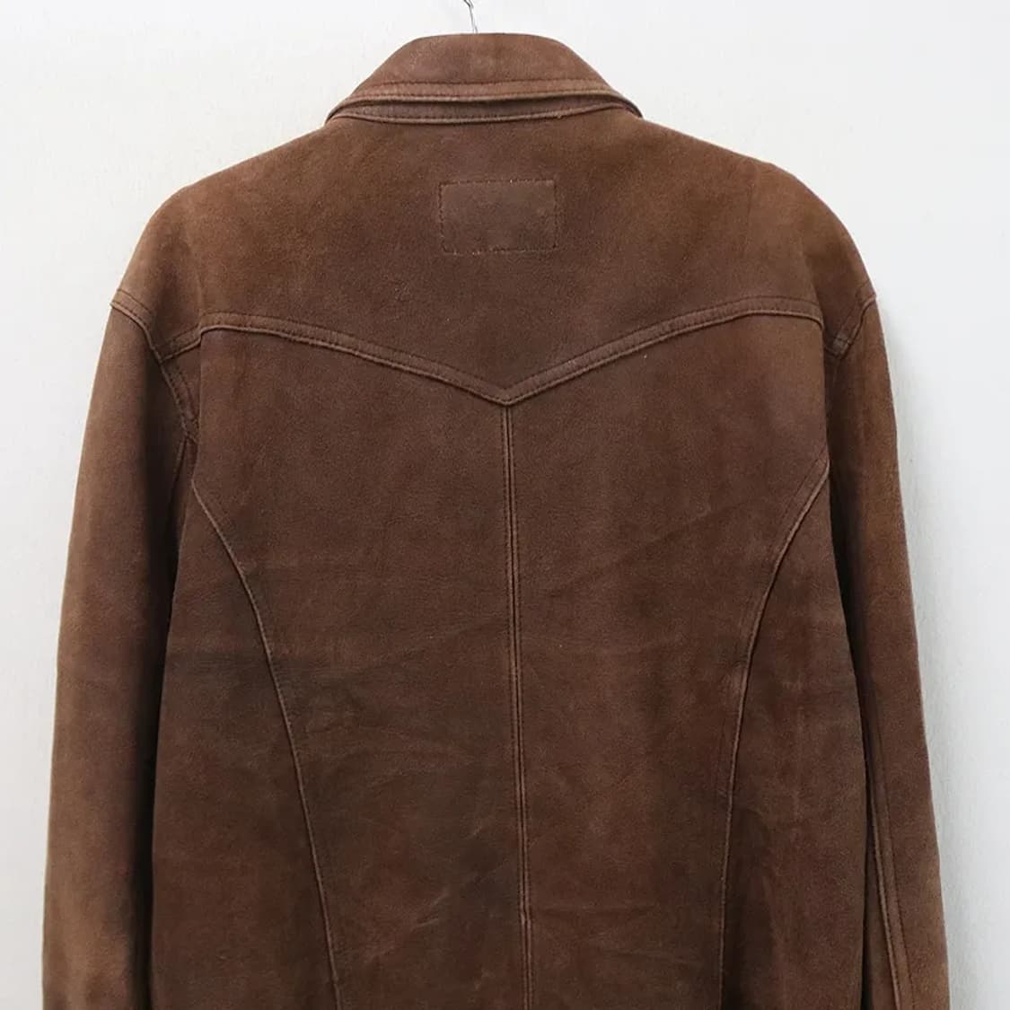 Earl Jean 얼진 y2k 스웨이드 레더 자켓 64252 상품이미지6