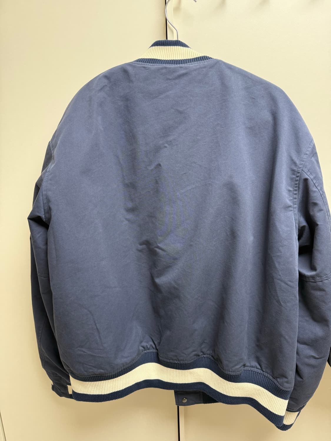 프리즘웍스 바시티 자켓 네이비 L 상품이미지2