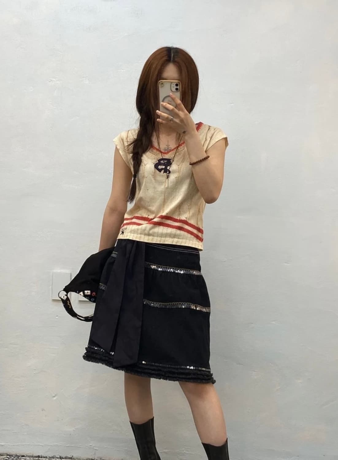 [2685]Paul smith knit print top 상품이미지3