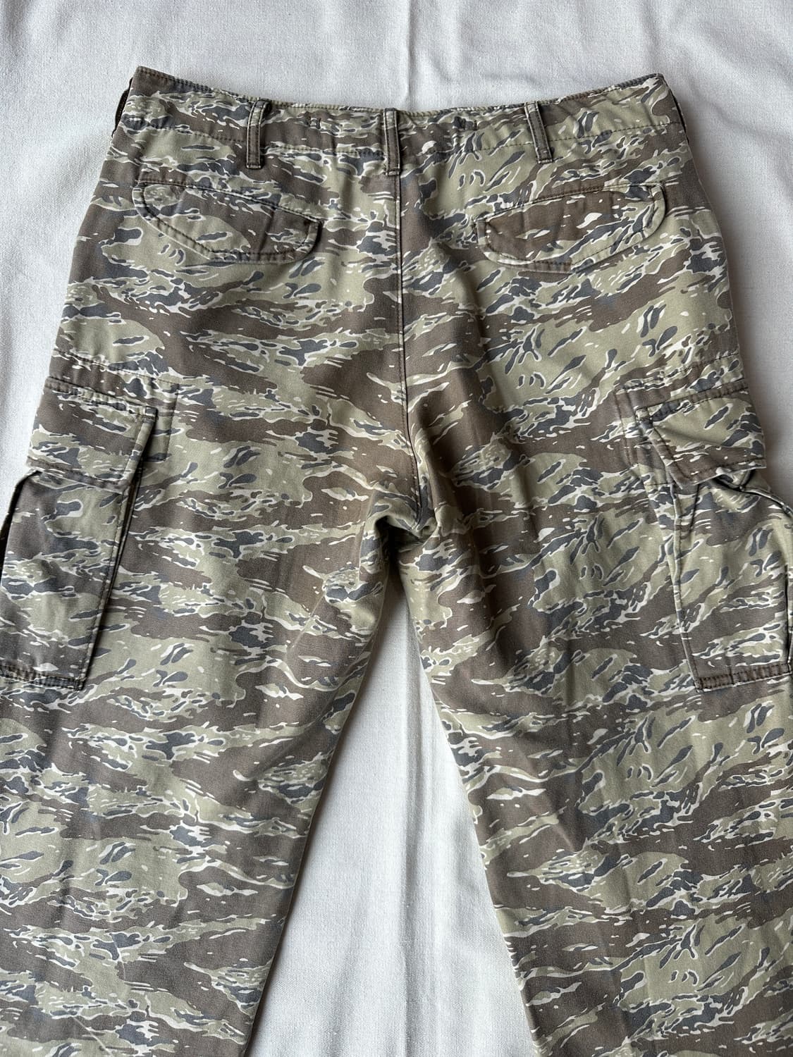 올드 유니클로 타이거 카모 카고 팬츠 30-31 상품이미지6