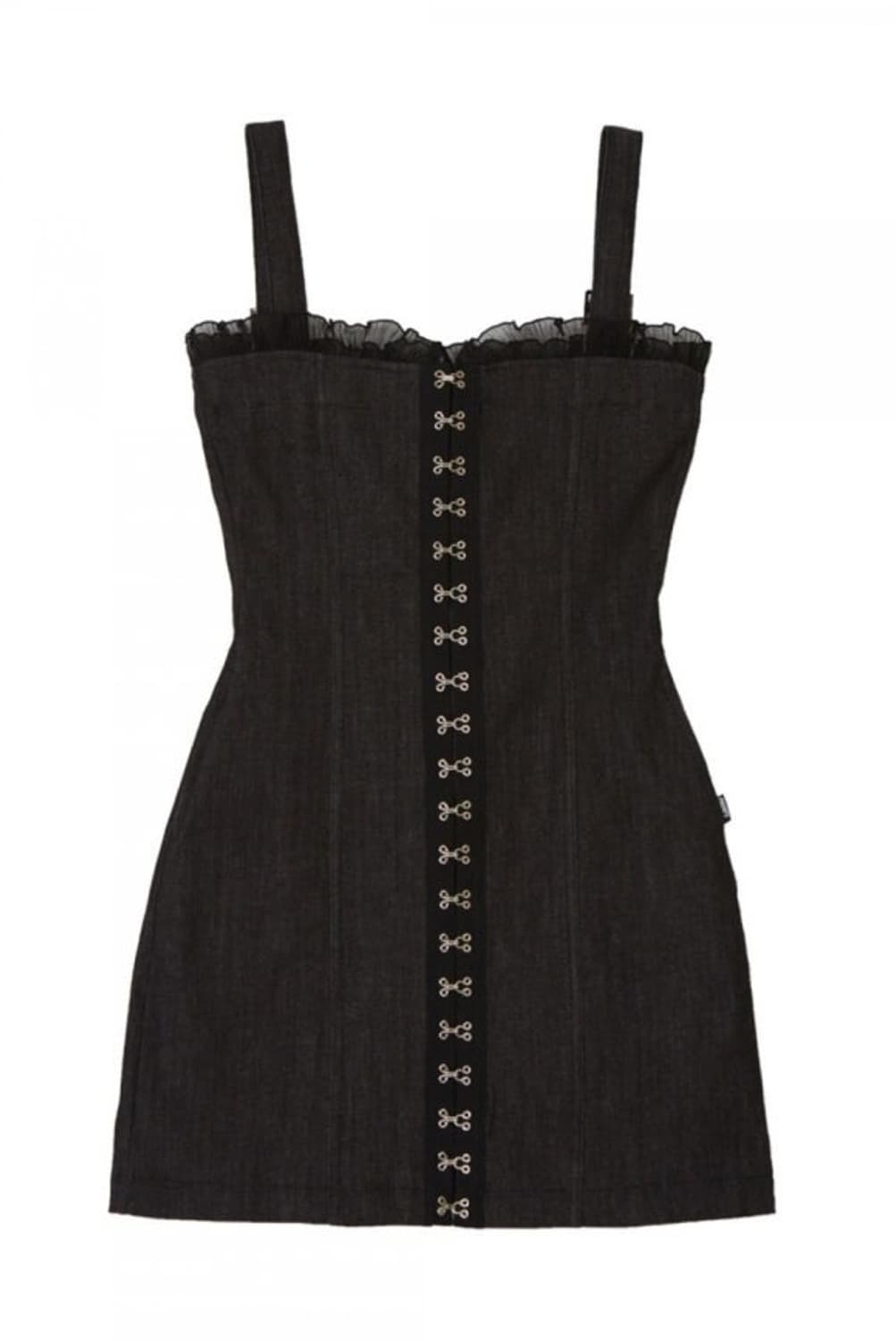 페인오어플레져 흑청 원피스 (트와이스 다현 착용) 상품이미지3