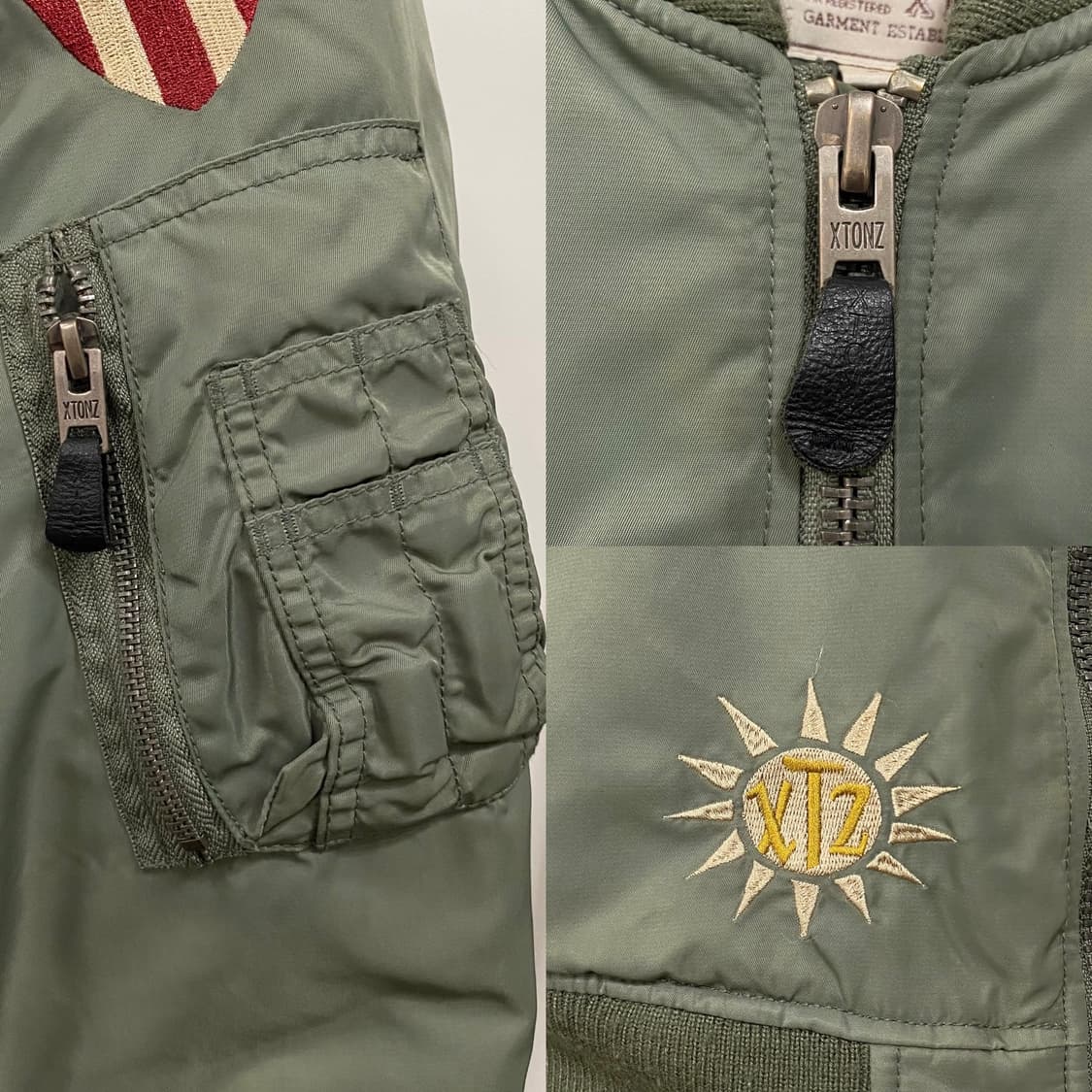 엑스톤즈 플라잉타이거 MA-1 항공점퍼 상품이미지7