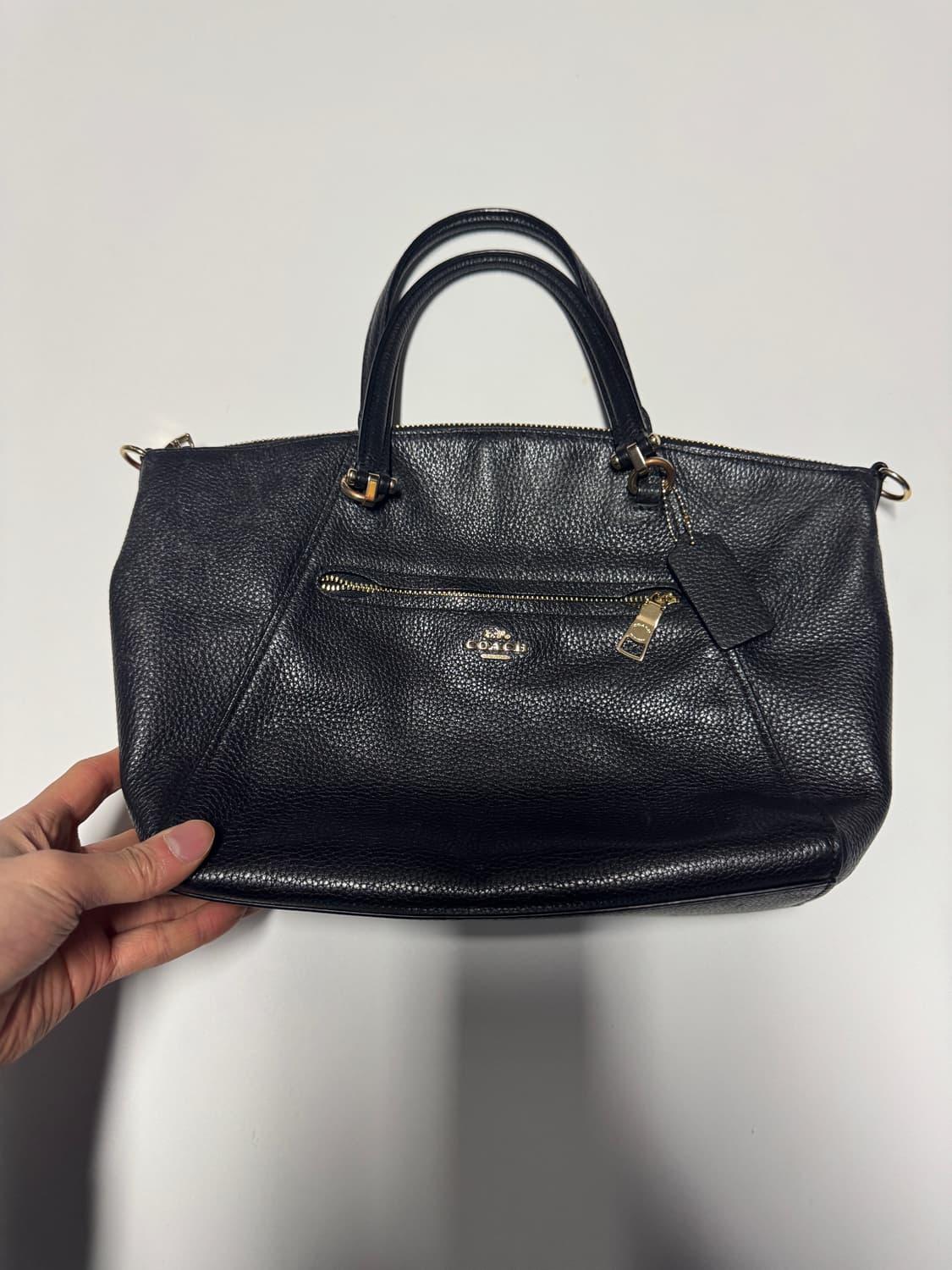 코치 COACH 프레리 사첼 인 가죽 숄더백 상품이미지1